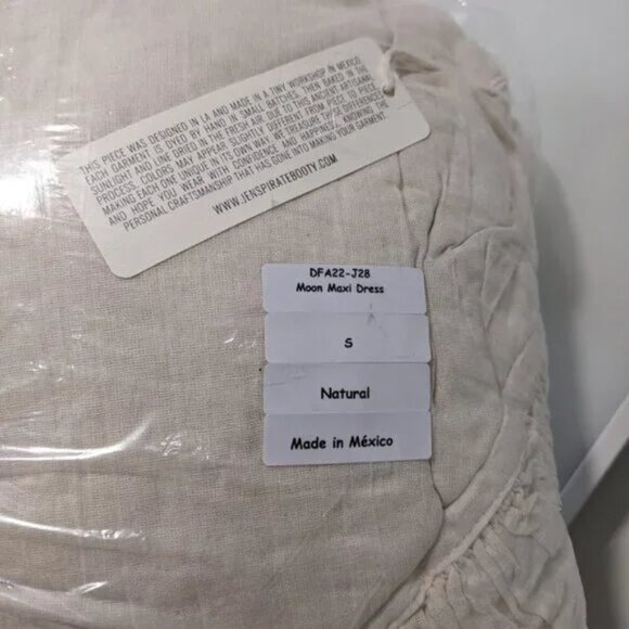 Jen's Pirate Booty | Moon Maxi Dress in Jibarita Natural - Picture 4 of 5